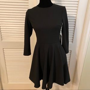 NWT - EXPRESS Black Long-Sleeve Dress
